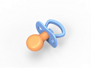 Pacifier plug 3D Print Model