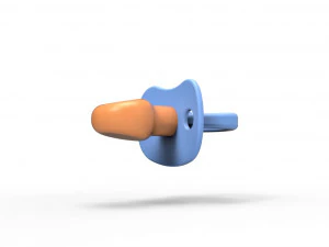 Pacifier plug 3D Print Model