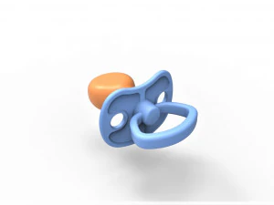 Pacifier plug 3D Print Model