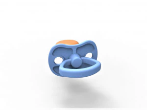 Pacifier plug 3D Print Model
