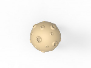 Moon plug Modèles 3D en vedette