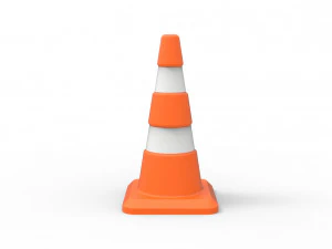 Traffic cone plug 3D Print Model