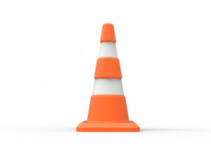 Traffic cone plug Model Cetak 3D