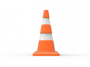 Traffic cone plug 3D Print Model