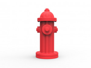 Fire hydrant plug 3D 프린트 모델