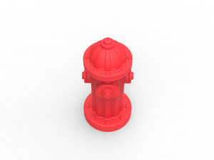Fire hydrant plug 3D 프린트 모델