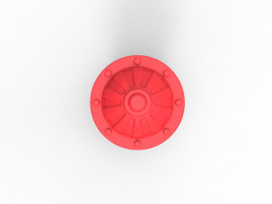 Fire hydrant plug 3D 프린트 모델