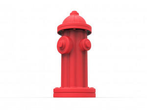 Fire hydrant plug 3D 프린트 모델