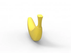 Банановая вилка 3D Принт Модель