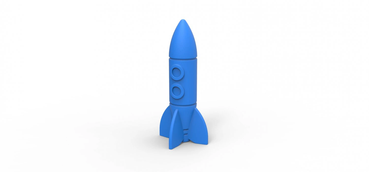 Spina a razzo Modello di stampa 3D .c4d .max .obj .3ds .fbx .stl .blend 