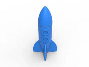 Spina a razzo Modello di stampa 3D