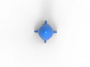 Spina a razzo Modello di stampa 3D