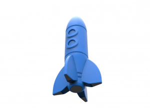 Spina a razzo Modello di stampa 3D