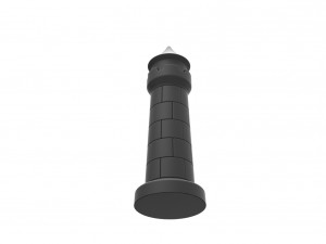 Tower plug 3D प्रिंट मॉडल