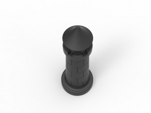 Tower plug 3D प्रिंट मॉडल