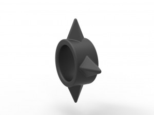 Shuriken penis ring 3D Print Model