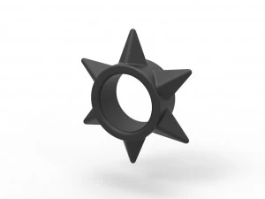 Anello per il pene Shuriken 2 Modello di stampa 3D