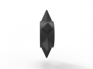 Shuriken penis ring 2 3D-printmodel