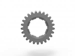 Gear penis ring 3D 프린트 모델