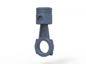Spina del pistone Modello di stampa 3D