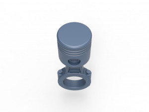 Piston plug Modelo de Impressão 3D