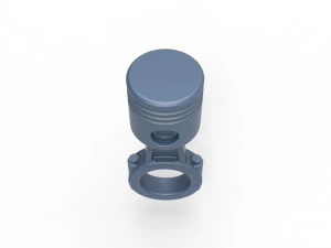 Spina del pistone Modello di stampa 3D