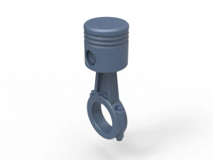 Spina del pistone Modello di stampa 3D