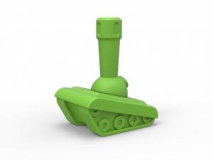 Tank plug 3D Print Model