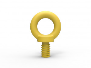 Ringbolt penis ring Modèles 3D en vedette