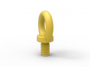 Ringbolt penis ring Modèles 3D en vedette