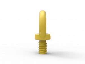Ringbolt penis ring Modèles 3D en vedette