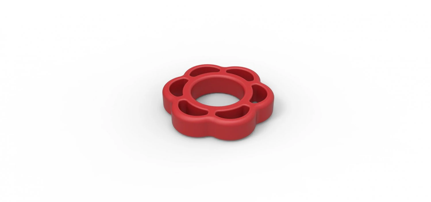 Valve handle ring 3D Print Model .c4d .max .obj .3ds .fbx .stl .blend 