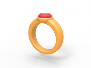 Finger penis ring 3Dプリントモデル