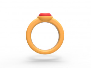 Finger penis ring Modèles 3D en vedette