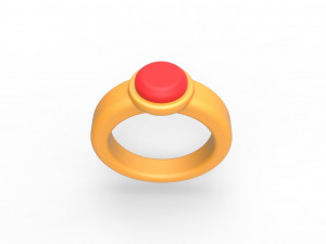 Finger penis ring Modèles 3D en vedette