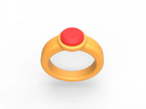 Finger penis ring 3D Print Model