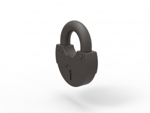 Padlock penis ring Modelo de Impressão 3D