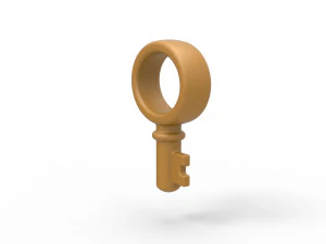 Key penis ring 3D Print Model