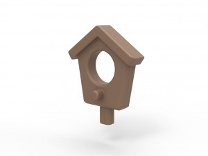 Birdhouse penis ring Modello di stampa 3D