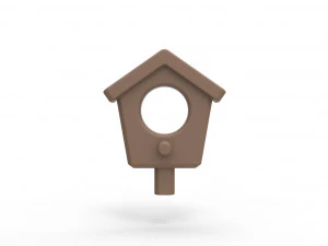 Birdhouse penis ring 3D Print Model