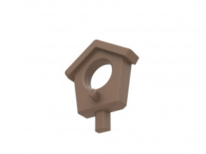 Birdhouse penis ring 3Dプリントモデル