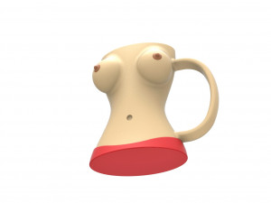 Cup 3D प्रिंट मॉडल