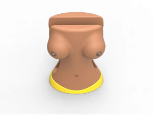 냅킨홀더 3D 프린트 모델