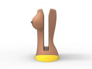 냅킨홀더 3D 프린트 모델