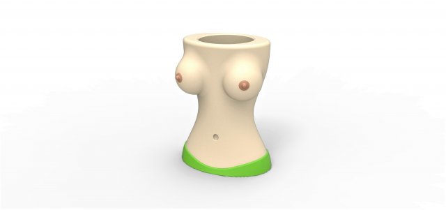 Tea Light Candle holder 3D Print Model .c4d .max .obj .3ds .fbx .stl .blend