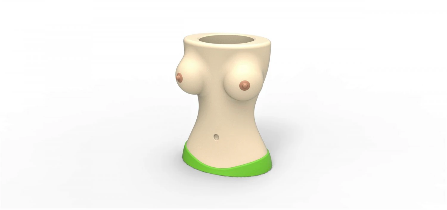 Tea Light Candle holder 3D Print Model .c4d .max .obj .3ds .fbx .stl .blend 