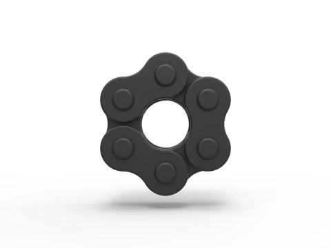 Chain ring 3D Print Model