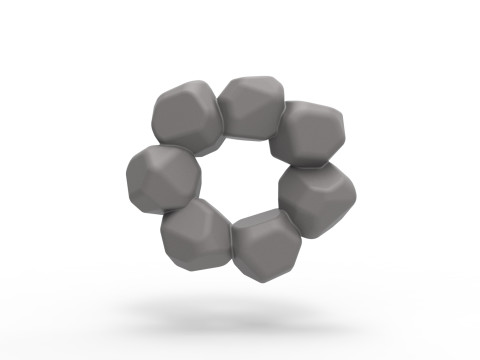 Cincin penis batu Model Cetak 3D