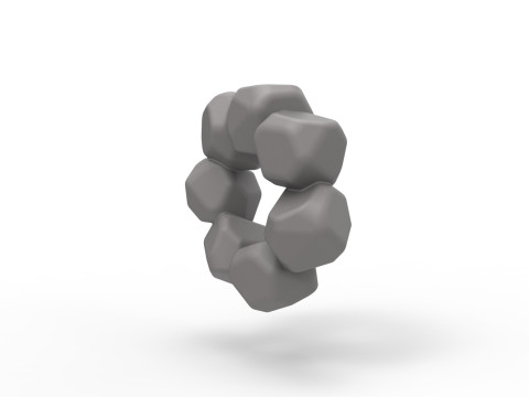 Cincin penis batu Model Cetak 3D