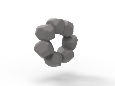 Cincin penis batu Model Cetak 3D